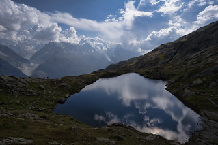 Mont Blanc in the distance