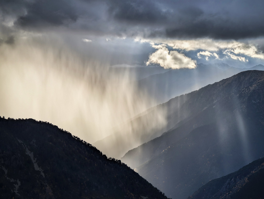 Beautiful landscape - Deluge in Pyrenees