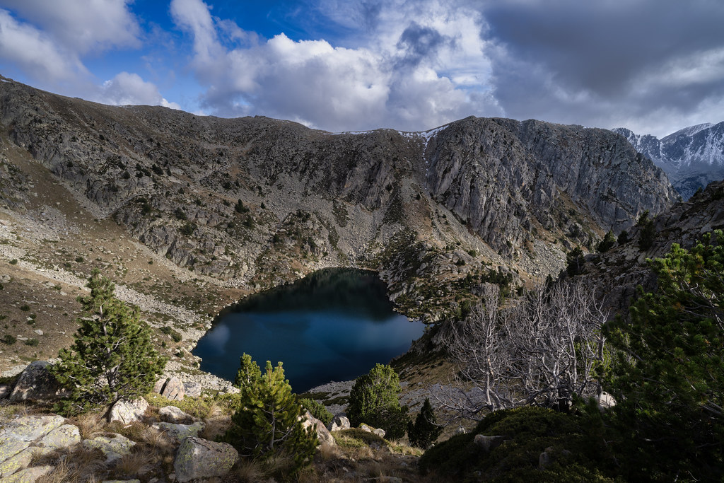 Beautiful landscape - Estany Blau in Andorra