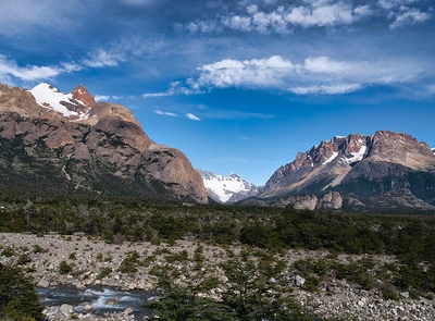 Patagonia gorge view