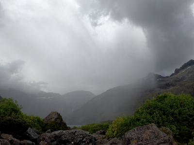 Wall of rain