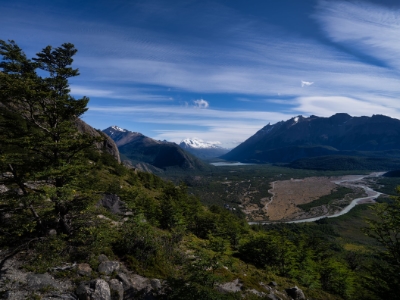 Patagonia gorge view