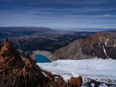 Patagonia gorge view